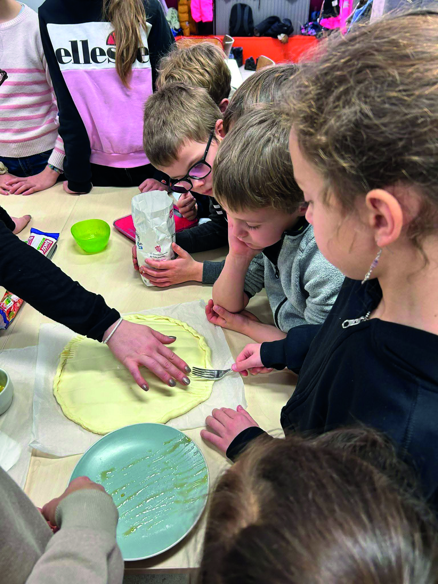 Activités à l'école de Limont